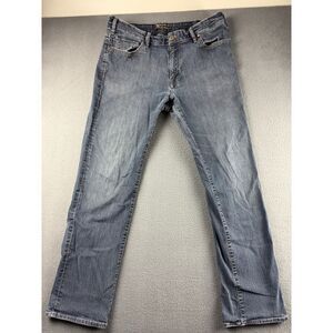 34 Heritage Jeans Men's 38x33*‎ Blue Charisma Comfort Mid Rise Stretch Faded